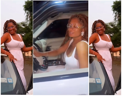 My Hand Earned Sweat,-May Yul-Edochie Acquires A Range Rover (Video):